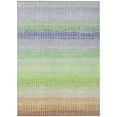 thumbnail image 2 of Addison Rugs Chantille Indoor/Outdoor Transitional Stripes Orange Machine Washable Rectangle Rug, 8' x 10', 2 of 8