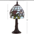 thumbnail image 5 of JONATHAN Y Hummingbird Tiffany-Style 12" LED Table Lamp, Bronze, JYL8014A, 5 of 6