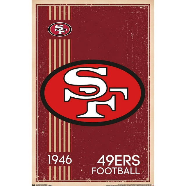 NFL San Francisco 49ers - Logo rétro 14