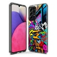 thumbnail image 3 of MUNDAZE Samsung Galaxy A03S Shockproof Clear Hybrid Protective Phone Case Urban Graffiti Street Art Painting Cover, 3 of 5