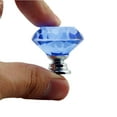 thumbnail image 6 of FungLam Supply Cabinet knobs,Crystal Diamond Pulls,Crystal Knobs for Dresser/Drawers/Nightstands/Bookcase/Bathroom Cabinet/Kitchen Cabinet - 10 Pcs (30mm, Blue), 6 of 6