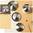 thumbnail image 3 of GOOHOCHY 5 tapas protectoras resistentes de acero inoxidable para tazas de té, accesorio para tazas., 3 of 8