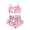 Pink, variant on PMVFHDE Womenβs Halloween Patterned Camisole Pajama Set for Sleepwear Comfort Hot Pink,S