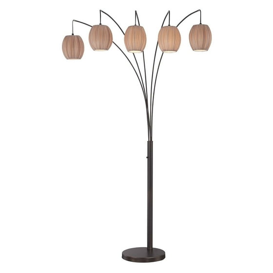 lite source kaden 5 light arch floor l copper bronze lite source kaden 5 light arch floor l copper bronze