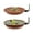 A, variant on 2-Pack Tree Mounted Bird Feeders, Heavy-Duty Steel Bird Bath Tray, Dark Brown Wall-Mounted Feeding Station, Sturdy Outdoor Bird Container, Multi-Scene Feeder for Tree Fence Wall Use