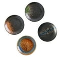 thumbnail image 3 of MasteelfCA 4 Pcs Round Seasoning Dishes Condiment Plates Wear-resistant Sushi Plates, 3 of 7
