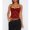 Red, variant on “sheer lace”“sweetheart neckline”“cropped fit”