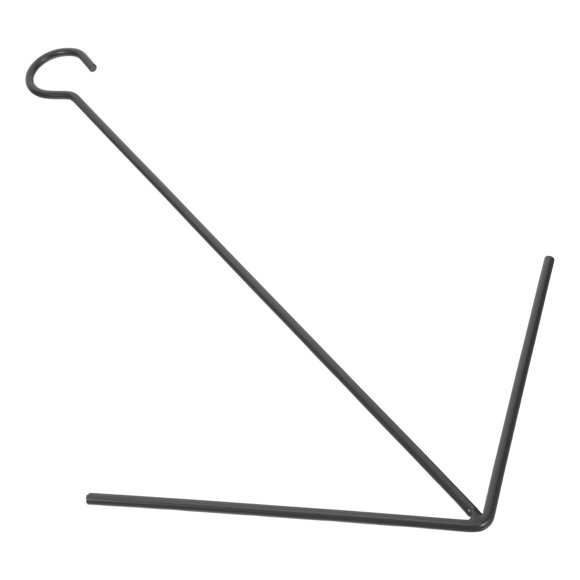 CRILSTYLEO Alimentador Para Amarillos Para Exteriores Con Gancho Metal Negro Fácil De Colgar