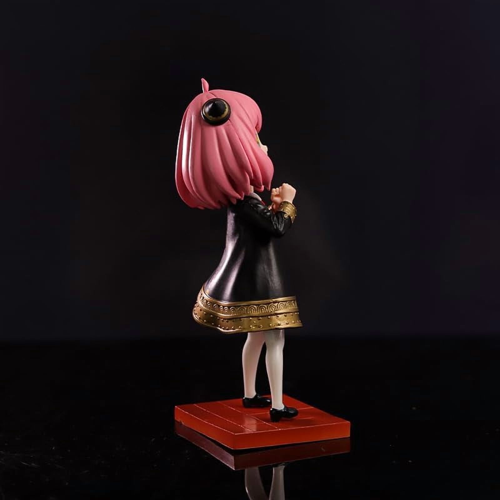 Newly Anya Figure Cute Standig Stars Eyes Anya Forger Figures 17cm/6.7inch Anime Collection Decor Statue Model Desktop Ornament Gifts