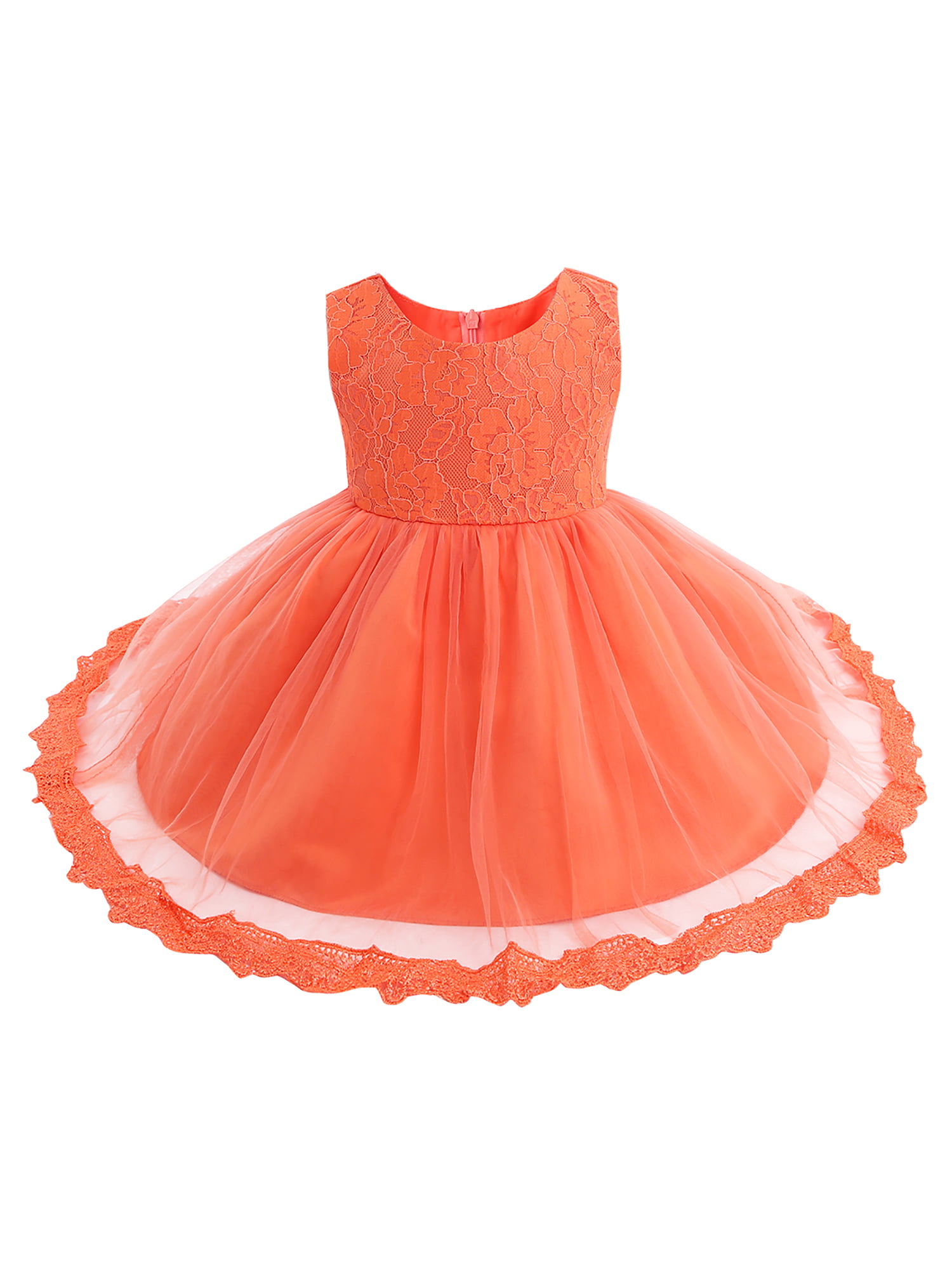 Details about   Princess Baby Girls Floral Dress Lace Wedding Bridesmaid Princess Party Pageant 
