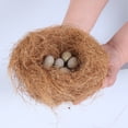 thumbnail image 4 of Methold Fibra de coco natural para hacer nidos, suave y cómoda, para la construcción de nidos de pájaros pequeños Jaulas de pájaros Como se muestra 100 g, 4 of 6