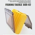 thumbnail image 5 of Lures Baits Hook Storage Case Tackle Organizers Waterproof Clear Terminals Fishing Tackle Box Fishing Hook Storage Box, 5 of 9