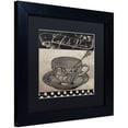 thumbnail image 2 of Trademark Fine Art "Bistro Parisienne IV" Canvas Art by Color Bakery Black Matte, Black Frame, 2 of 4