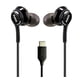 thumbnail image 1 of Auriculares in-Ear AKG con cable y micrófono - Auriculares USB-C con cable trenzado - Auriculares AKG con micrófono compatibles con Samsung Galaxy S24 Ultra, S24+, S24, S23, S22, S21, S10, S10E y iPho, 1 of 5
