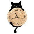 thumbnail image 3 of Reloj de pared BLESIY gato decorativo 42 cm silencioso, 3 of 8