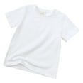 thumbnail image 2 of Godom Girls' Short-Sleeve Shirts Tops Casual Crewneck Tops Summer T Shirt, 2 of 4