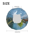 thumbnail image 4 of Kdxio Majestic Deer Mountain Lake Print Shower Cap for Women,Elastic and Reusable,Double Waterproof Layers Bathing Hat, 4 of 6