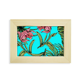 thumbnail image 1 of Flor planta hoja azul cielo feliz Escritorio de madera Arte Pintura 5x7 pulgadas marco de foto foto, 1 of 4