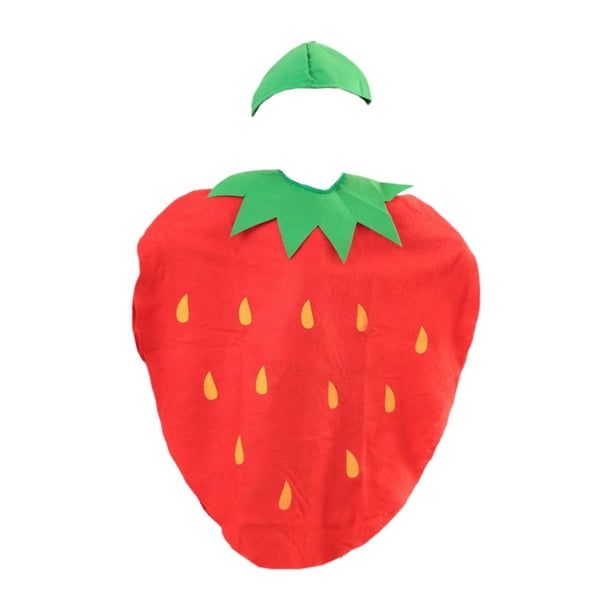 Conjunto de disfraz de fruta Strade Fareast Limited fresa Estilo A