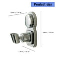 thumbnail image 6 of tegongse General Shower Head Holders Wall Mount Not Drill Designs Shower Rack for Easy Installation & Multiple Angles Adjustment, 6 of 11
