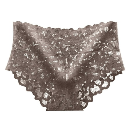 

Women Ladies Sexy Ultra Soft Seamless Low Waist Lace Panties Underwear