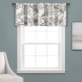 thumbnail image 1 of Cenefa con filtro de luz Lush Decor Gris blanco individual 52X18, 1 of 2