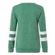 thumbnail image 5 of Blusa suelta con cuello redondo y manga larga con botones a rayas informales para mujer Pompotops  gfhjh9584, 5 of 9