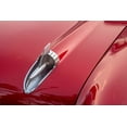 thumbnail image 2 of Miglavs, Janis 14x11 Gold Ornate Wood Framed with Double Matting Museum Art Print Titled - Close-up of hood detail of red 57 Chevrolet Bel Air in Habana-Havana-Cuba, 2 of 4