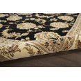 thumbnail image 7 of Nourison Nourison 2000 45" x 69" Wool Indoor Rug in Black Persian, 7 of 7