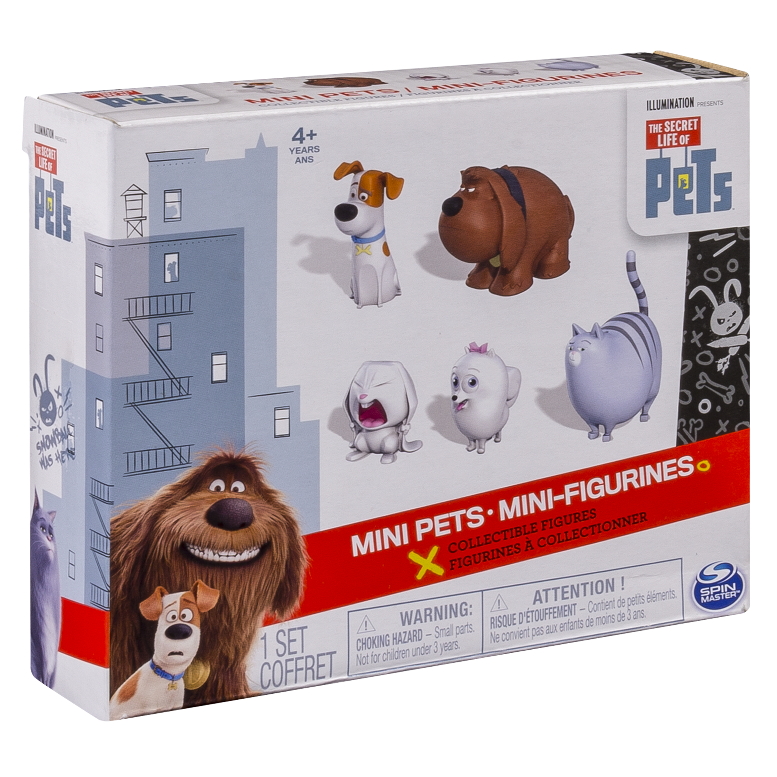 The Secret Life of Pets - Mini Pets Collectible Figures 5-Pack - image 3 of 3