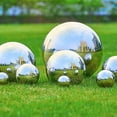 thumbnail image 1 of 10 Pcs Boule de Vision en Acier Inoxydable Poli Miroir Boule de Vision Creuse Flottante Sans Couture, 1 of 3