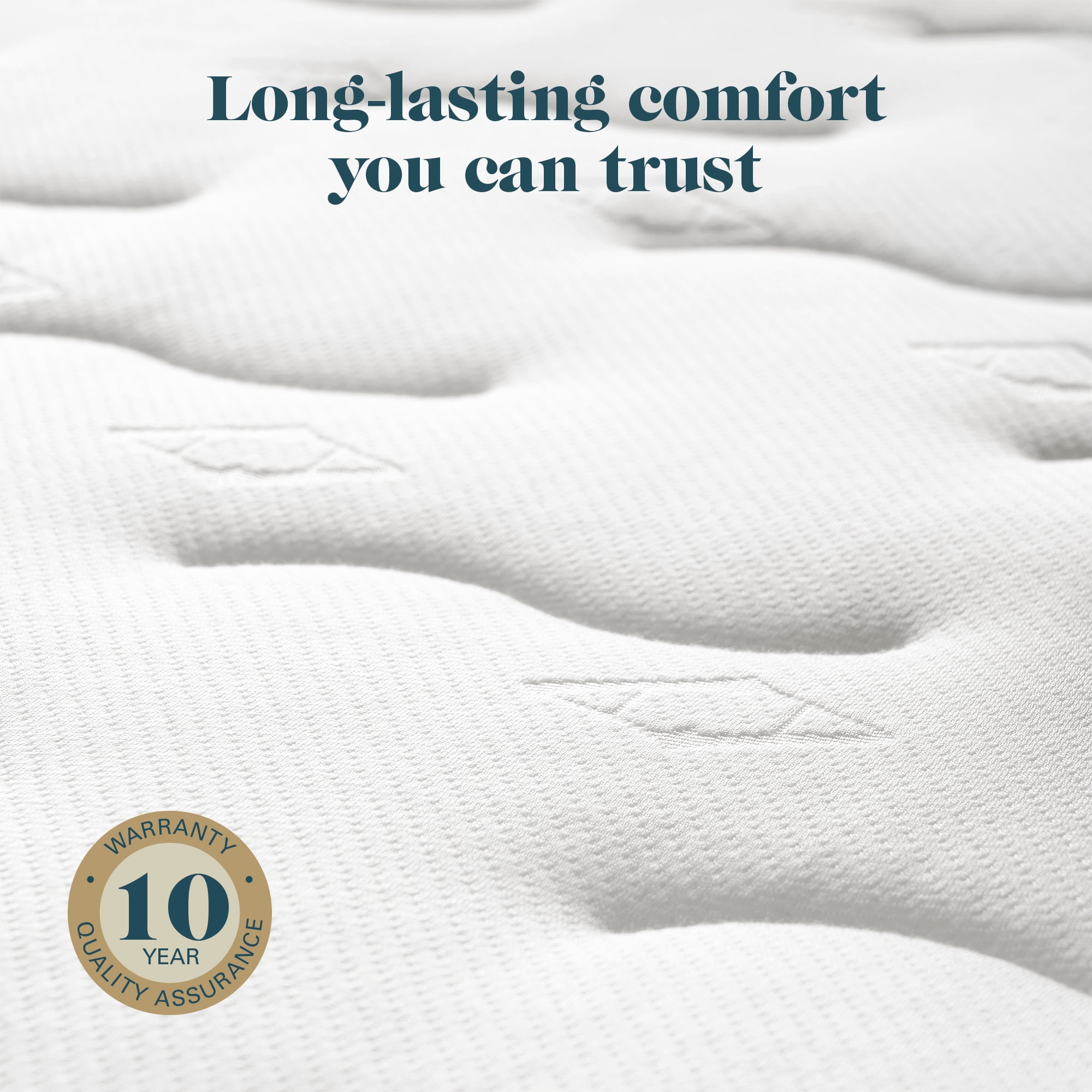 Allswell King 10" Hybrid Mattress in a Box,Gel-Infused Cooling Foam, Pressure Relief, Cool-to-Touch Cover