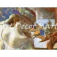 thumbnail image 1 of "At the Mirror, Degas - CANVAS OR WALL ART PRINT", 1 of 1