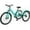 Cyan, variant on ABORON 26 inch 7 Speed Adult Tricycles , 3-Wheels Cruiser Bike with Basket, Trikes for Women, Men, Seniors,Adult