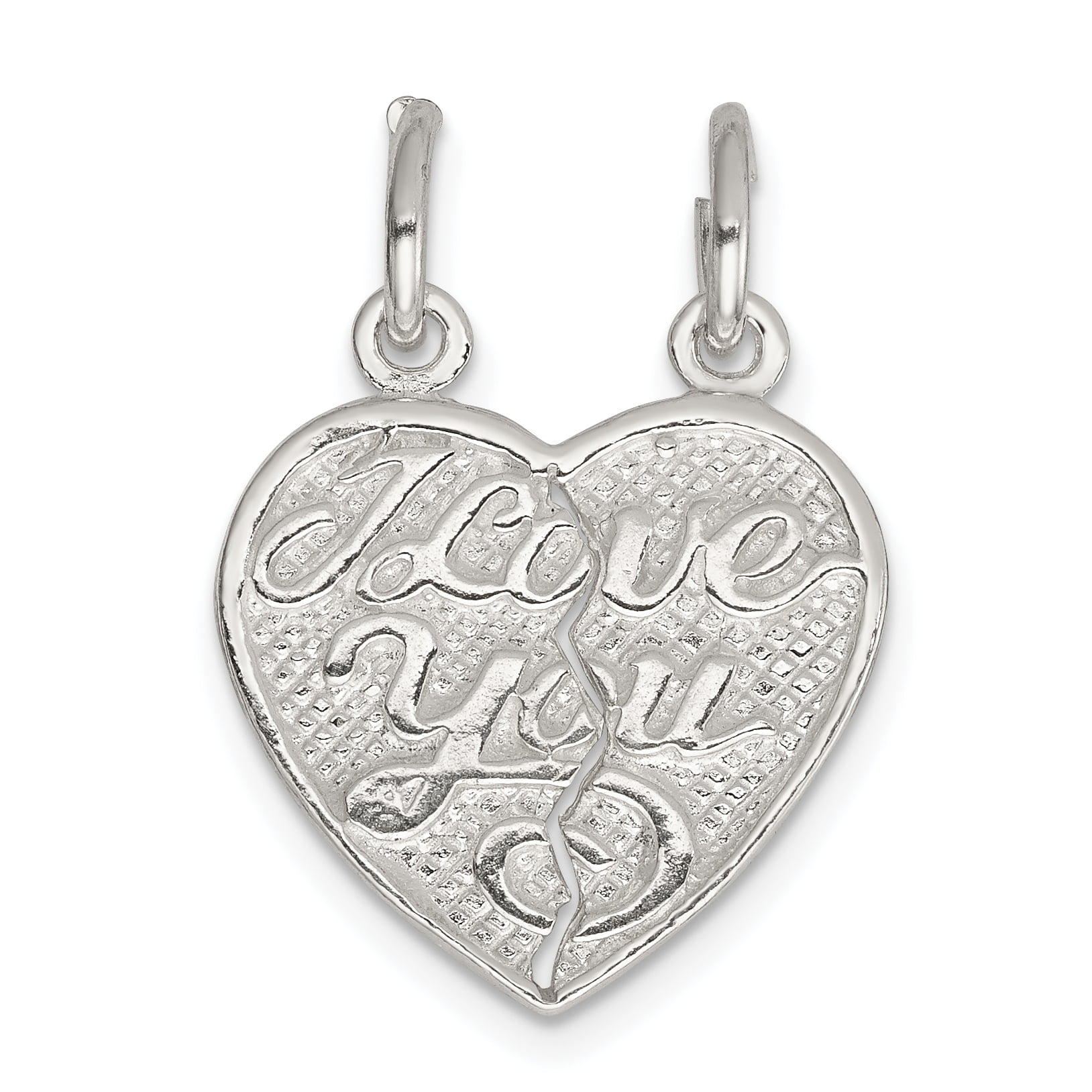 Friends Group Hug Heart Charm Bead. 925 Solid Sterling Silver Family 