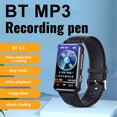 thumbnail image 6 of HUISZJ Voice Recorder Watch, HD MP3 Voice Recorder Bracelet Noise Reduction Bracelet with 200mAh Battery, Recording Device for Personal Meetings Interviews Classes (64GB), 6 of 10