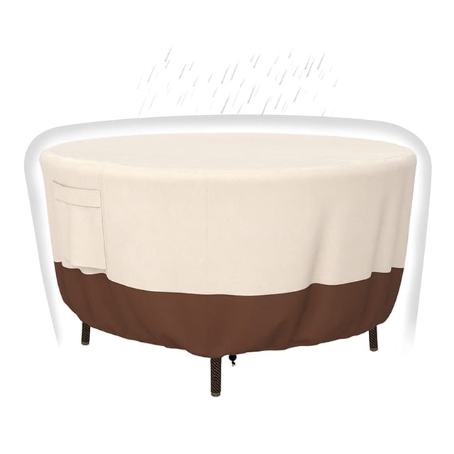 Funda para mesa de patio Tuyeho 213 x 71 cm, impermeable y resistente a los rayos UV