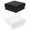 Assorted Color, variant on MRLESS 2pcs Jewelry Boxes With Sponge Pad For Bracelets Necklaces Rings And Earrings Paper Empty Jewellery Boxes Portable Square Pendant Storage Case For Birthday Wedding