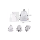 thumbnail image 2 of Mochilas Escolares Para Mujer/hombres Multifuncional, viaje Gran Capacidad Juvenil Casual Moderna blanco, 2 of 4