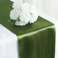 thumbnail image 2 of Balsa Circle 10 Pieces 12" x 108" Willow Green Satin Table Runners Table Top Party Linens, 2 of 4