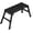 Black, variant on Work Platform Aluminum 30"x12"x20" Step Ladder Heavy Duty Foldable Aluminum Platform 330 Lbs Capacity