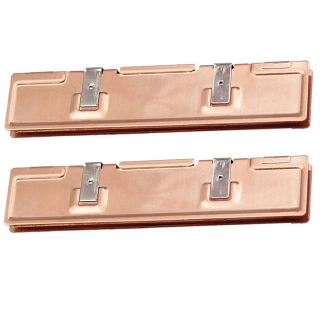 2X Pure Copper RAM Heatsink Radiator for Ram DDR3 Memory Cooler Cooling Heat Sink Desktop Memory Radiator DDR2 DDR3 DDR4