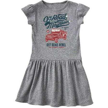 

Inktastic Off Road Gift Toddler Girl Dress