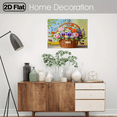 thumbnail image 5 of 500 pieces of horizontal paper jigsaw puzzle - a basket of beautiful flowers, with dimensions of 20.5 * 15 inches., 5 of 9