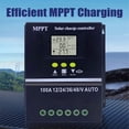 thumbnail image 4 of Charge and discharge controller,Auto Rv Lithium Battery 100a Solar Battery Dual Lcd Display Dual Usb Display Dual Dazzduo And Solar 12/24/36/48v Nebublu And Usb Auto Battery Lcd And Battery And 100a, 4 of 6