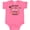 Hot Pink, variant on Inktastic My Dad Graduated and I'm Super Proud Boys or Girls Baby Bodysuit