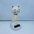 thumbnail image 4 of Cat Figurines Solar Powered Dancing Solar Shaking Head Kitten Toy Dashboard Ornament for Car Vehicle Home Office Window Decoration, 4 of 7