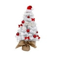 thumbnail image 2 of de Navidad de mesa Mini de Navidad artificial Pequeño de Navidad para decoración navideña DIY Interior Vacaciones Hogar Oficina 45 centímetros, 2 of 8