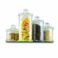 thumbnail image 1 of Anchor Hocking Ensemble de Bocaux Apothicaires en Verre avec Couvercle à Boule, Ensemble de 4 Pcs, 1 of 1