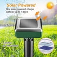 thumbnail image 2 of Repelente de topos con energía solar, paquete de 4 repelentes sónicos ultrasónicos, picos disuasorios para jardín de césped, repelente de ardillas y marmotas de patio al aire libre, 2 of 5